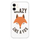 For iPhone 11 Pattern TPU Protective Case(Fox Head) - 1