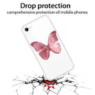 For iPhone SE 2022 / SE 2020 / 8 / 7 Pattern TPU Protective Case(Red Butterfly) - 4