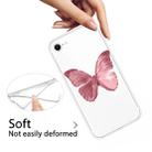 For iPhone SE 2022 / SE 2020 / 8 / 7 Pattern TPU Protective Case(Red Butterfly) - 5