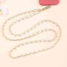 Metal Chain Crossbody Chain Phone Lanyard with Clip,Length: 1.25m, Model:K1647-7mm - 1