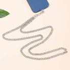 Metal Chain Crossbody Chain Phone Lanyard with Clip,Length: 1.25m, Model:K1653-7.5mm - 1