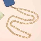 Metal Chain Crossbody Chain Phone Lanyard with Clip,Length: 1.25m, Model:K1656-11mm - 1