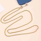 Metal Chain Crossbody Chain Phone Lanyard with Clip,Length: 1.25m, Model:K1659-4mm - 1