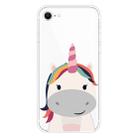 For iPhone 6 / 6s Pattern TPU Protective Case(Fat Unicorn) - 1