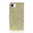 For iPhone 16e Glitter Powder Filp Leather Phone Case(Gold) - 3