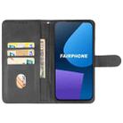 For Fairphone 5 Leather Phone Case(Black) - 3
