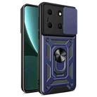 For Infinix Note 30i Sliding Camera Cover Design TPU+PC Phone Case(Blue) - 1