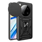 For Infinix Zero 40 5G Sliding Camera Cover Design TPU+PC Phone Case(Black) - 1