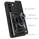 For Infinix Hot 50 4G Sliding Camera Cover Design TPU+PC Phone Case(Black) - 3