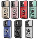 For Infinix Smart 9 / Hot 50i Sliding Camera Cover Design TPU+PC Phone Case(Silver) - 2