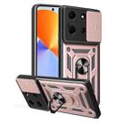 For Infinix Note 30 5G Sliding Camera Cover Design TPU+PC Phone Case(Rose Gold) - 1