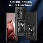 For Infinix Note 50x Sliding Camera Cover Design TPU+PC Phone Case(Silver) - 3