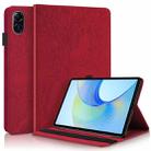 For Honor Pad X9 / X8 Pro Tree Life Series Embossed Leather Tablet Case(Red) - 1