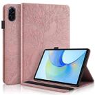 For Honor Pad X9 / X8 Pro Tree Life Series Embossed Leather Tablet Case(Rose Gold) - 1