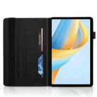 For Honor Pad X9a / X9 Pro Tree Life Series Embossed Leather Tablet Case(Black) - 3