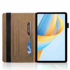 For Honor Pad X9a / X9 Pro Tree Life Series Embossed Leather Tablet Case(Brown) - 3