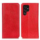 Samsung Galaxy S24 Ultra Magnetic Crazy Horse Texture Leather Phone Case(Red) - 1