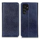 Samsung Galaxy S24 Ultra Magnetic Crazy Horse Texture Leather Phone Case(Blue) - 1