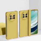 For Huawei Mate X5 3 in 1 Skin Feel PC Phone Case(Lemon Yellow) - 1