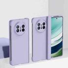 For Huawei Mate X5 3 in 1 Skin Feel PC Phone Case(Sakura Purple) - 1