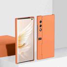 For Honor V Purse Ultra-thin Skin Feel PC Shockproof Phone Case(Orange) - 1