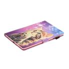 For Samsung Galaxy Tab A 10.1 (2019) T515 / T510 Colored Drawing Pattern Horizontal Flip PU Leather Case with Holder & Card Slot(Starry Cat) - 6
