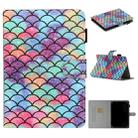 For 10 inch Universal Tablet PC Colored Drawing Pattern Horizontal Flip PU Leather Case with Holder & Card Slot(Diamond) - 1