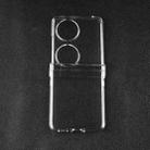 For Huawei Pocket 2 Full Coverage PC Transparent Shockproof Protective Phone Case - 1