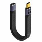 240W 40Gbps USB-C / Type-C Male to USB-C / Type-C Female Flexible Board Data Cable - 1