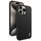 For iPhone 15 Pro Max IMAK LX-5 Series Shockproof PC + PU + TPU Protective Phone Case(Carbon Fiber Texture) - 1