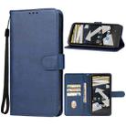 For CAT S53 Leather Phone Case(Blue) - 1