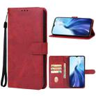 For OUKITEL C35 Leather Phone Case(Red) - 1