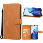 For OUKITEL C35 Leather Phone Case(Brown) - 1