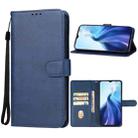 For OUKITEL C36 Leather Phone Case(Blue) - 1