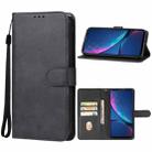 For OUKITEL WP30 Pro Leather Phone Case(Black) - 1