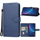 For OUKITEL WP30 Pro Leather Phone Case(Blue) - 1