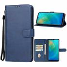 For OUKITEL C38 Leather Phone Case(Blue) - 1