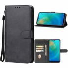 For OUKITEL WP37 Leather Phone Case(Black) - 1