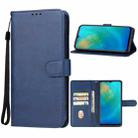 For OUKITEL WP37 Leather Phone Case(Blue) - 1