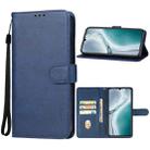 For OUKITEL C50 Leather Phone Case(Blue) - 1