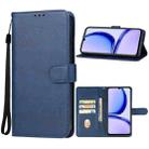 For OUKITEL C53 Leather Phone Case(Blue) - 1