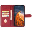 For OUKITEL WP50 Leather Phone Case(Red) - 3