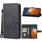 For OUKITEL WP50 Leather Phone Case(Black) - 1