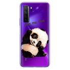 For Huawei P40 lite 5G / nova 7 SE Shockproof Painted TPU Protective Case(Fighting Panda) - 1