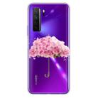 For Huawei P40 lite 5G / nova 7 SE Shockproof Painted TPU Protective Case(Flower Umbrella) - 1