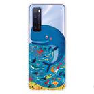 For Huawei nova 7 5G Shockproof Painted TPU Protective Case(Whale Seabed) - 1