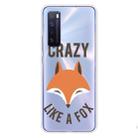 For Huawei nova 7 5G Shockproof Painted TPU Protective Case(Fox) - 1