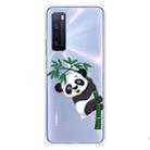 For Huawei nova 7 5G Shockproof Painted TPU Protective Case(Bamboo Panda) - 1