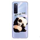 For Huawei nova 7 5G Shockproof Painted TPU Protective Case(Fighting Panda) - 1
