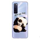 For Huawei nova 7 Pro 5G Shockproof Painted TPU Protective Case(Fighting Panda) - 1